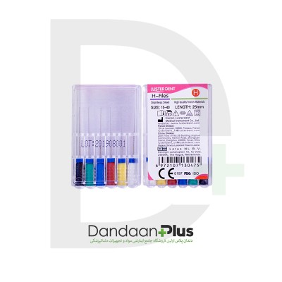 فایل دستی اندو - Lusterdent - H File