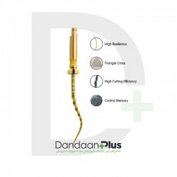 فایل روتاری گلد - Lusterdent - Pliancy Gold Ni-Ti