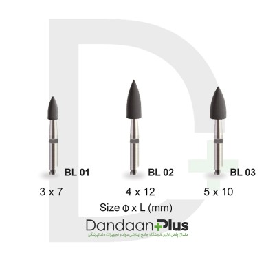 کیت مولت سیلیکونی آمالگام مدل شعله شمعی - Well Will - Silicon Amalgam Polisher