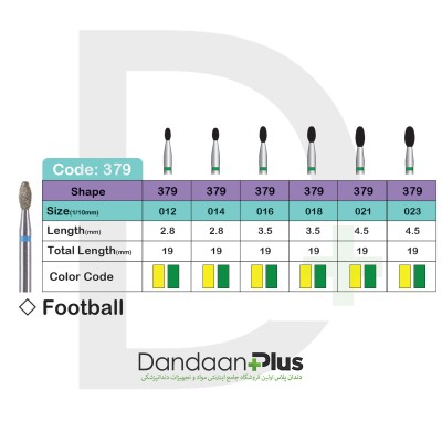 فرز الماسه تراش 5عددی - Lusterdent - Football 379