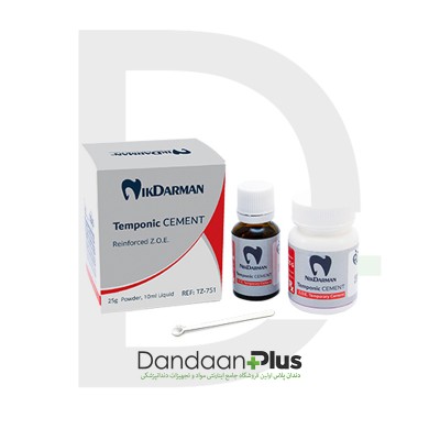 سمان موقت زینک اکساید اژنول - Temponic Cement - نیک درمان