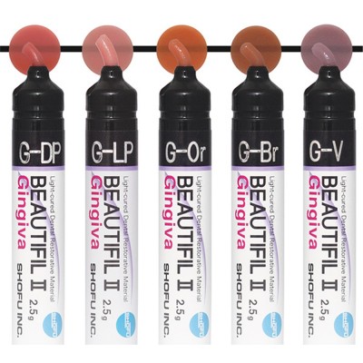 کامپوزیت رنگ لثه بیوتیفیل جینجیوا - Shofu - Beautifil II Gingiva