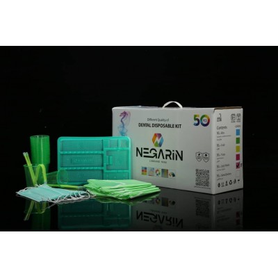 پکیج لوازم یکبارمصرف ۲۵۰ عددی - Negarin - Dental Disposable Kit