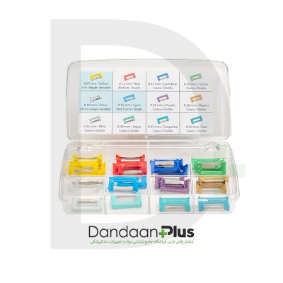 اره بین دندانی - Directa - RAINBOW SET IPR Strips