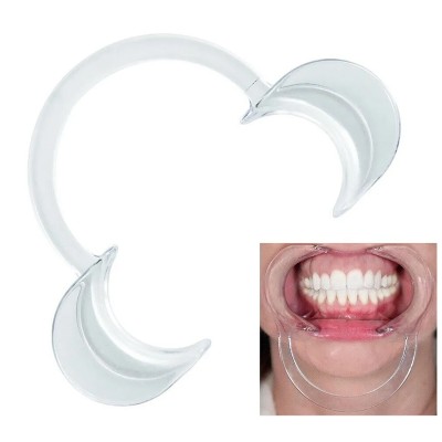 (فروش عمده) دهان بازکن نعلی شکل شفاف - Cotisen - C Type Retractor