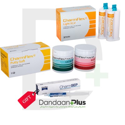 پکیج پوتی و واش قالب‌گیری - Dentkist - CharmFlex