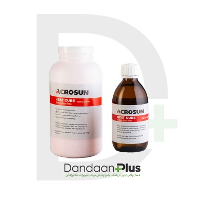 ست آکرلیک پختنی (گرما پخت) - Acrosun - Heat Cure