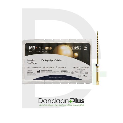 فایل روتاری گلد ۶% - (UDG - M3 ProGold (L:۲۱mm
