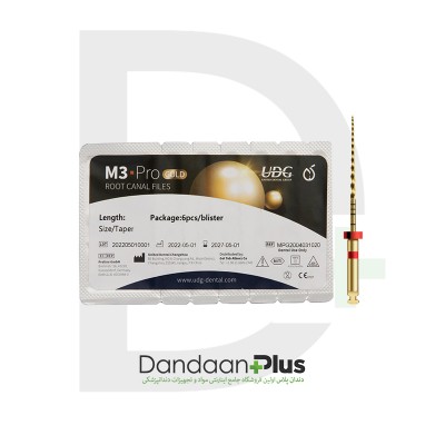 فایل روتاری گلد ۶% - (UDG - M3 ProGold (L:۳۱mm
