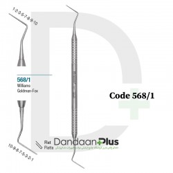 پروب پریودنتال گلدمن فاکس/ویلیامز - Medesy - Periodontal Probe