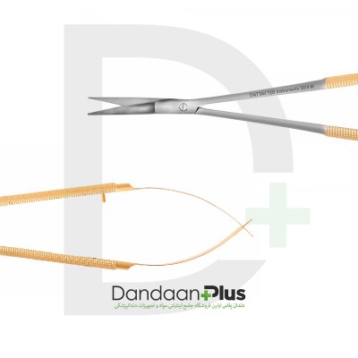 قیچی جراحی کاستروویجو - Castroviejo Scissors TC - فتاح طب