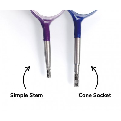 سرآینه اقتصادی - Hahnenkratt - Economy Mouth Mirrors (Cone Socket)