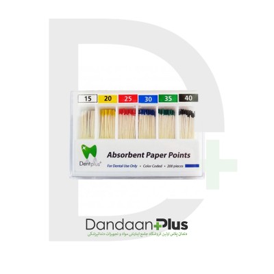 کن کاغذی تقارب ۴% - Diadent - DentPlus Paper Point