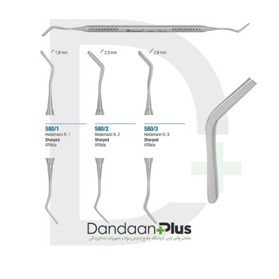 قلم کامپوزیت هیدمن تیز - Medesy - Spatula Heidemann Sharped
