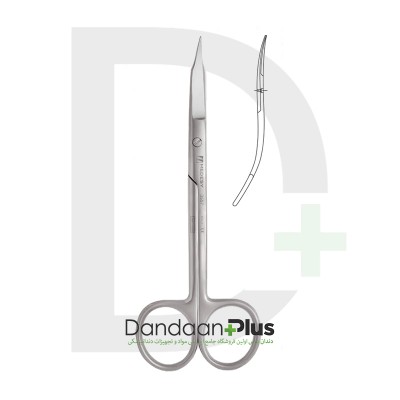 قیچی گلدمن فاکس منحنی - Medesy - Scissor Goldman-Fox Double Curved