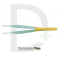 پنس بافت با پوشش الماسی - Kohler - Tweezers Adson