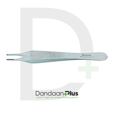 پنس بافت - Kohler - Tweezers Adson Brown