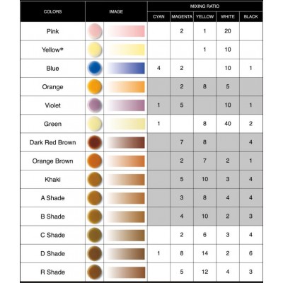 کامپوزیت تینت شوفو - Shofu - Lite Art Color Paste Tint