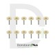براش چرمی - DIASHINE - RA Latch Bristle Brush Layered Chamois
