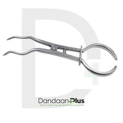 فورسپس کلمپ یک خم - Palmer - فتاح طب