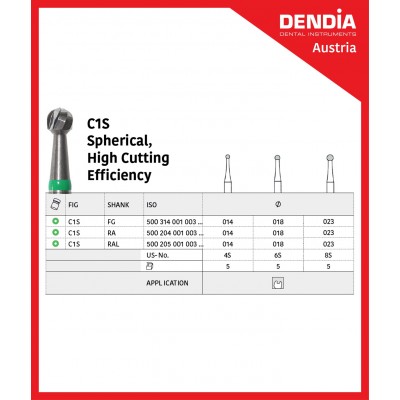 فرز کارباید - Dendia - Excavating Burs C1S RA/FG