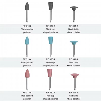 کیت پالیش آمالگام - Well Will - Amalgam Rubber Polishing Kit