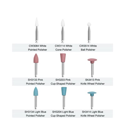 کیت پالیش کامپوزیت - Well Will - Composite Rubber Polishing Kit