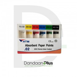 کن کاغذی ۲% - HTM - Absorbent Paper Points