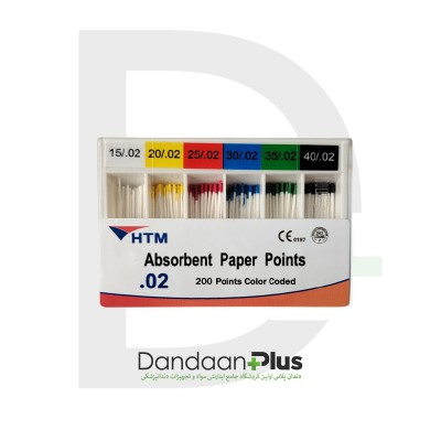 کن کاغذی ۲% - HTM - Absorbent Paper Points