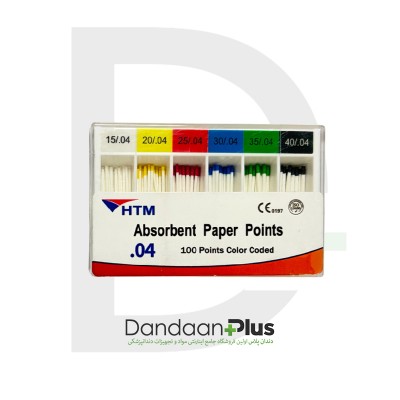 کن کاغذی ۴% - HTM - Absorbent Paper Points