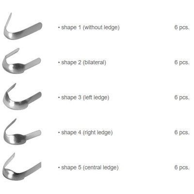 کیت نوار ماتریس کوهان دار - TorVM - Metal Contoured Matrices