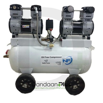 کمپرسور دو موتوره 80 لیتری-Nafin Faraz