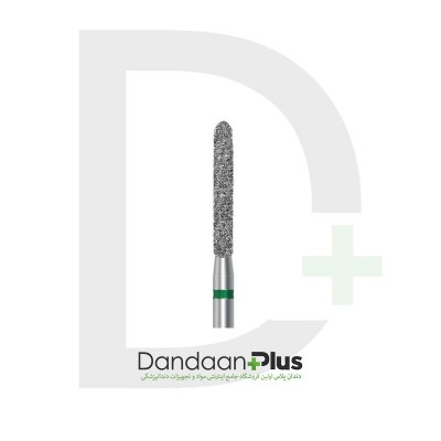فرز الماسه تراش 5 عددی سبز Dentalree- Modified Beveled Cyliner 879