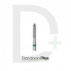 فرز الماسه فیشور متوسط سبز Dentalree- Bevelded Cylinder 884