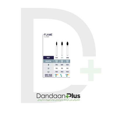 فرز الماسه توربین شعله شمعی- Microdont-FG Diamond Burs flameType