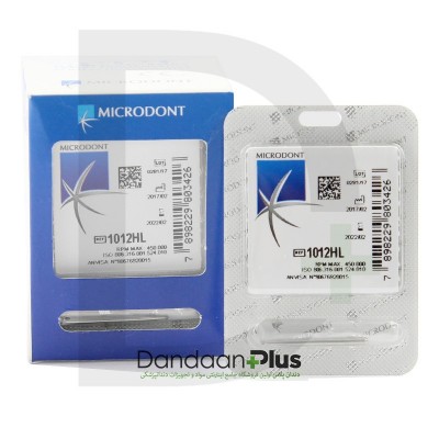 فرز الماسه توربین فیشور نوک تیز- Microdont-FG Diamond Burs Cylinder Ogival End