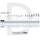 فرز الماسه توربین فیشور-Microdont-FG Diamond Burs Cylinder Types
