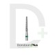 فرز الماسه تراش 5 عددی سبز Dentalree- Flat End Sholder 848