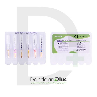 فایل روتاری - Lusterdent -Tapered Ni-Ti File