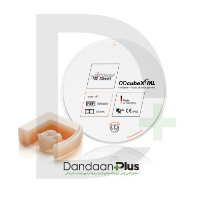 بلاک زیرکونیوم سوپرشفاف مالتی لیر(Dental Direkt - CubicX2 Zirconia (ML) - (SHT