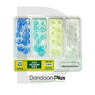 کیت دیسک پرداخت کامپوزیت(بدون مرکز) - TorVM - Stem Polishing Discs