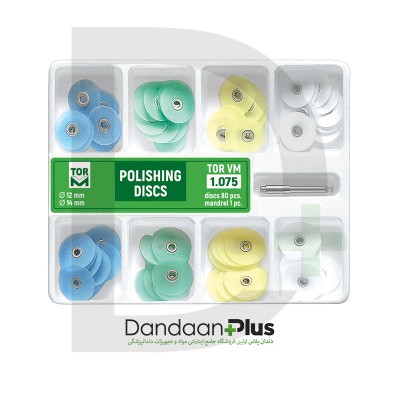 کیت دیسک پرداخت(مرکز دار) - TorVM - Polishig Discs Universal Kit