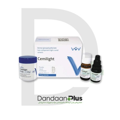 سمان گلاس آینومر ترمیمی نوری - VladMiVa - Cemilight
