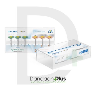 کیت 6 عددی پالیشر زیرکونیا و آلومینیوم - EVE - Diacera Twist