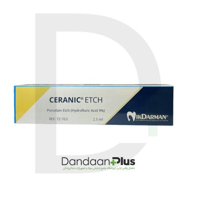 ژل اسید اچ پرسلن - Ceranic Etch - نیک درمان