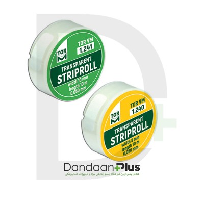 نوار ماتریس رولی شفاف - TorVM - Transparent Striproll