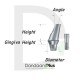 اباتمنت زاویه دار ( 15درجه - قطر6.0 ) - T Strong - Regular Angled Abutment