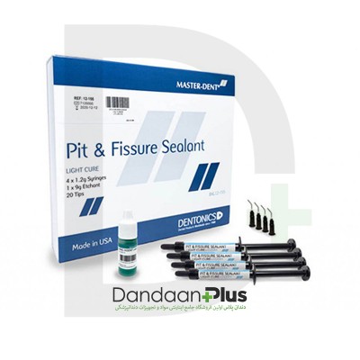 فیشور سیلنت لایت کیور - Master Dent - Pit & Fissure Sealant
